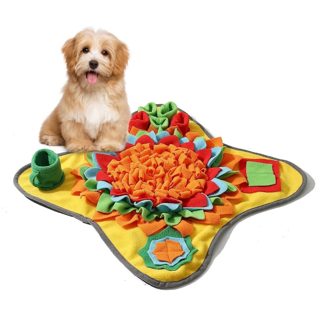 The Snuffle Star — Interactive Foraging Mat for Dogs