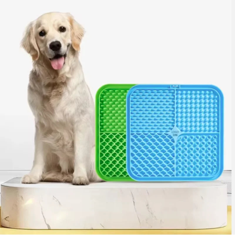 The Lick Mat — Silicone Slow Feeder & Anxiety Relief Mat for Dogs