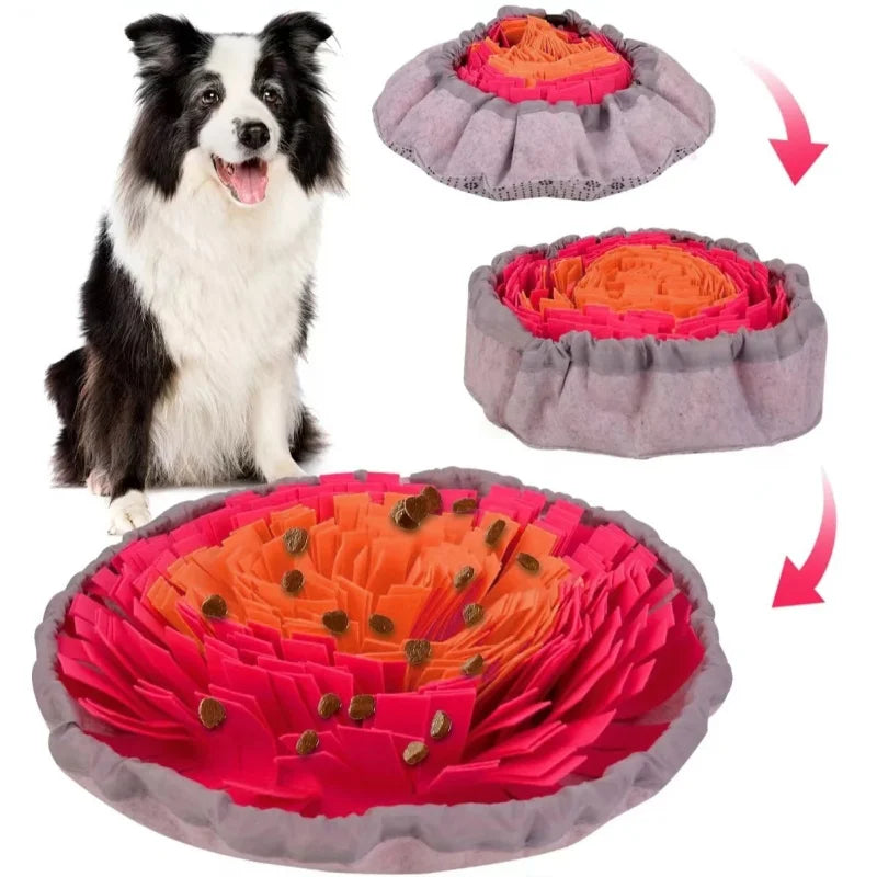 The Snuffle Bowl — Foldable Slow Feeding Mat for Dogs