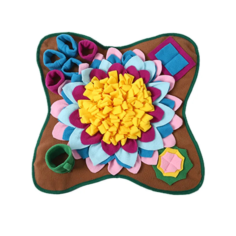 The Snuffle Star — Interactive Foraging Mat for Dogs