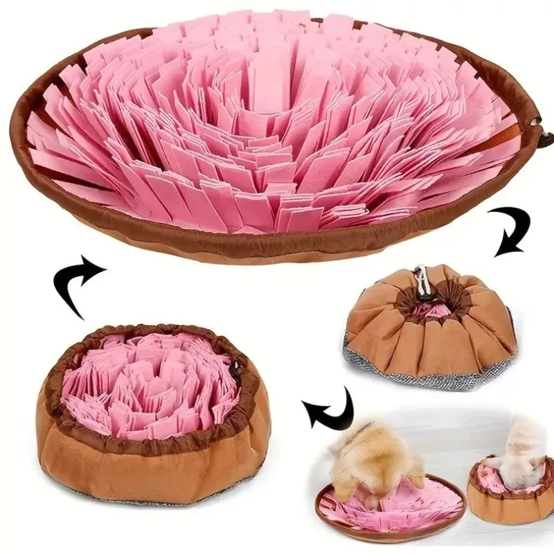 The Snuffle Bowl — Foldable Slow Feeding Mat for Dogs
