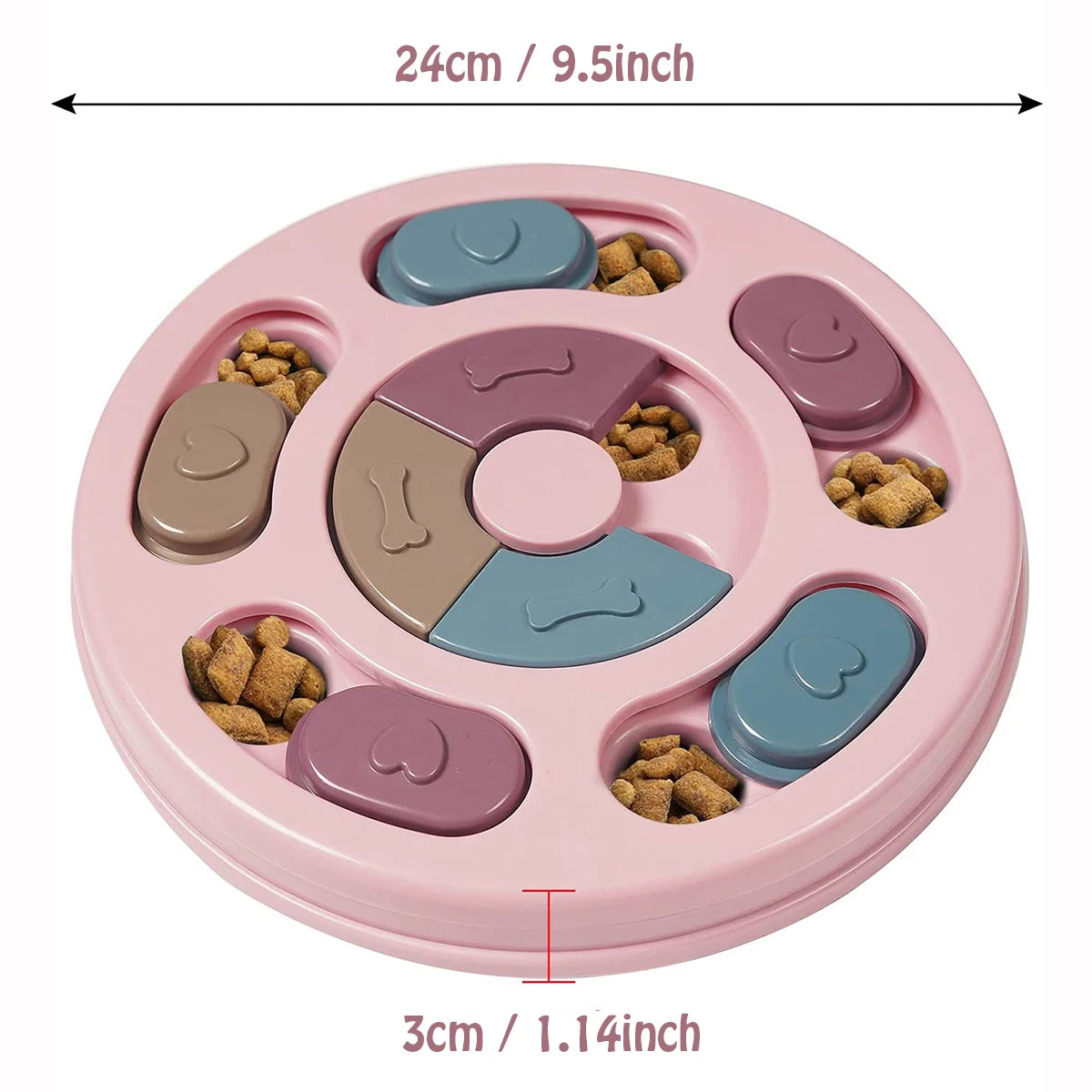 The Spin & Find — Slide Puzzle Feeder