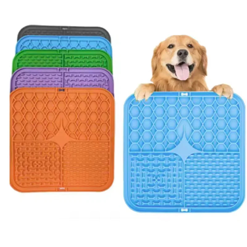 The Lick Mat — Silicone Slow Feeder & Anxiety Relief Mat for Dogs