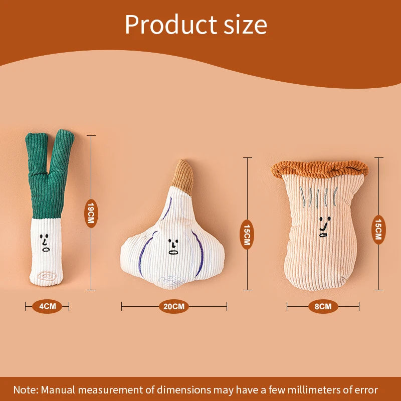 The Veggie Crew — Squeaky Sensory Plush Set