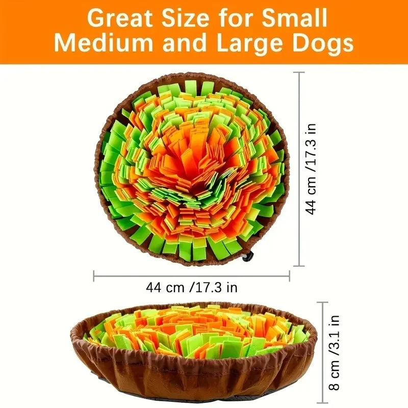 The Snuffle Bowl — Foldable Slow Feeding Mat for Dogs
