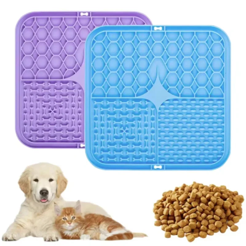 The Lick Mat — Silicone Slow Feeder & Anxiety Relief Mat for Dogs