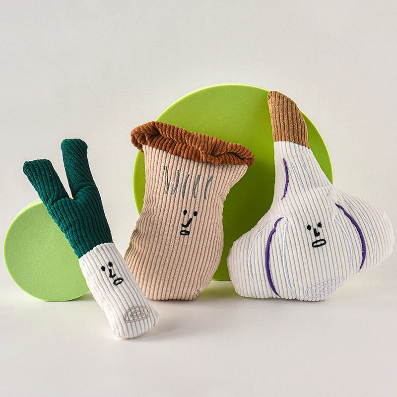 The Veggie Crew — Squeaky Sensory Plush Set