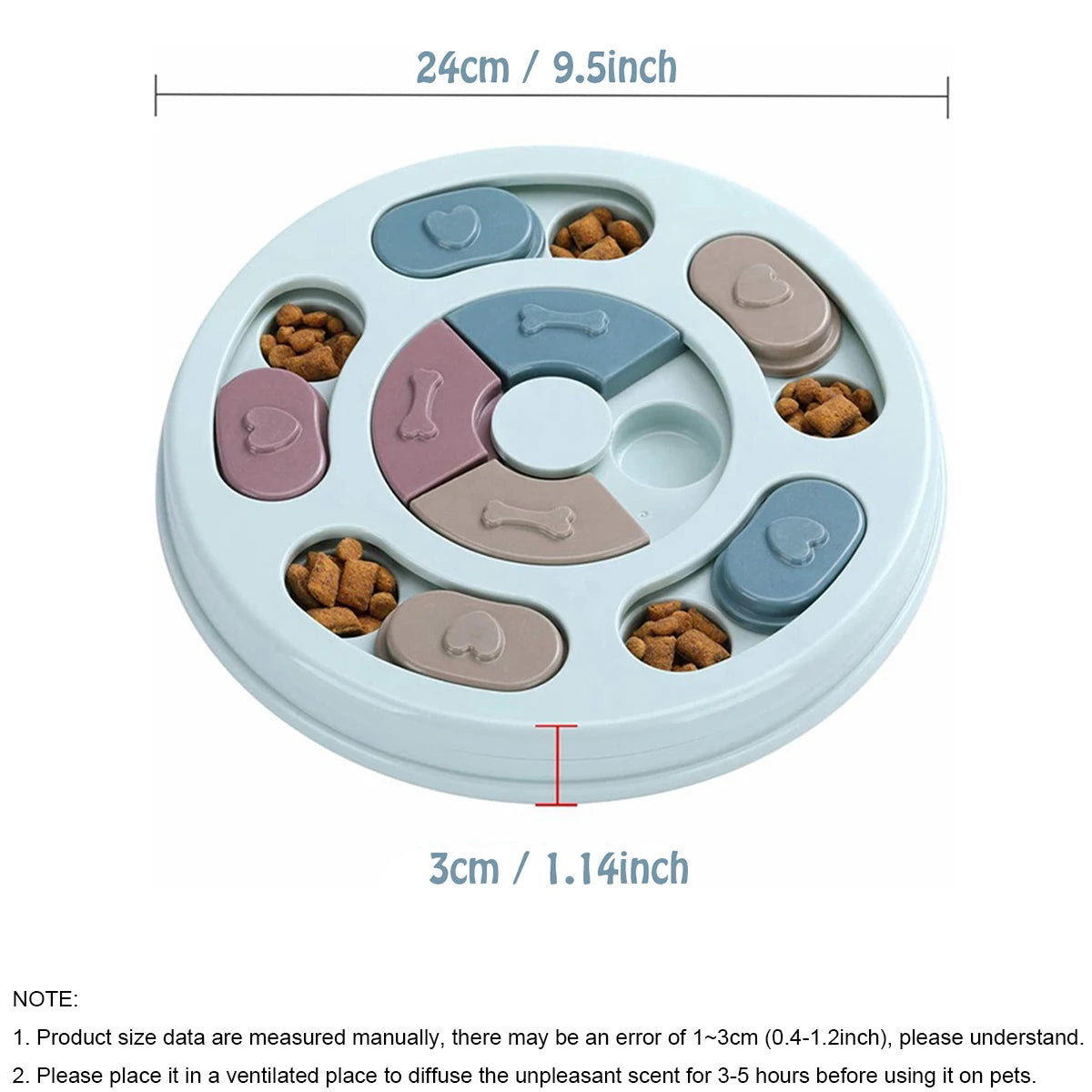 The Spin & Find — Slide Puzzle Feeder