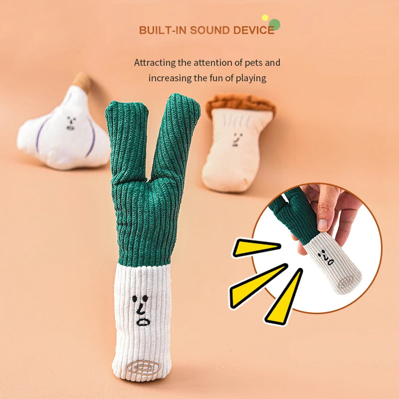 The Veggie Crew — Squeaky Sensory Plush Set