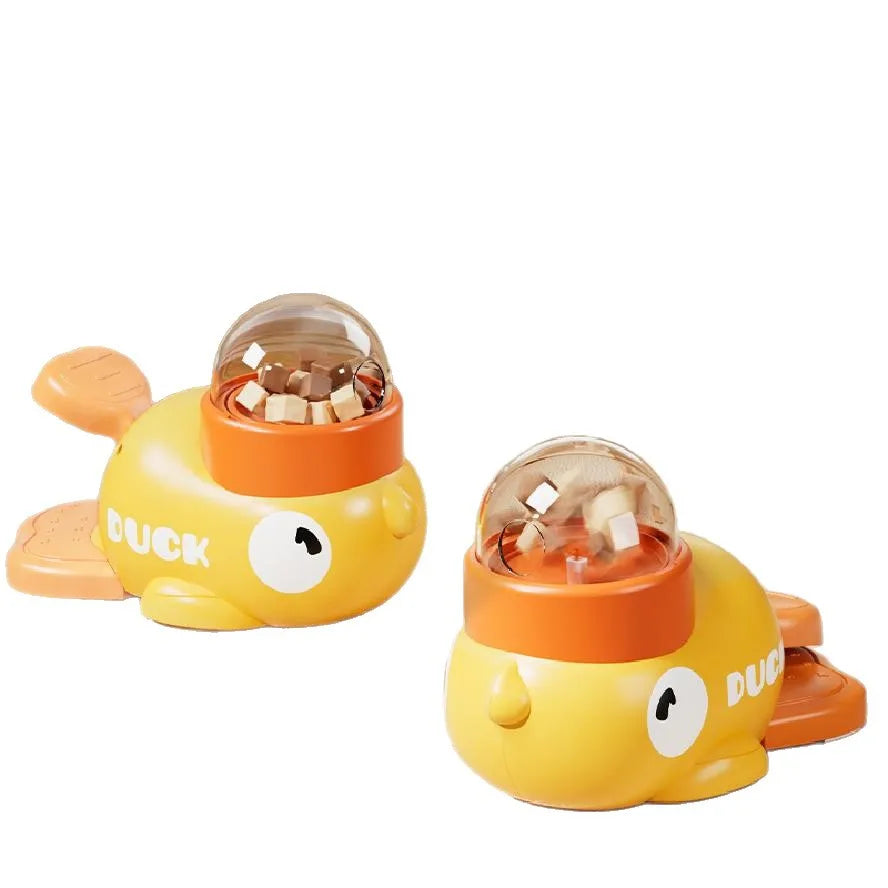 The Duck Feeder- interactive puzzle dog feeding machine